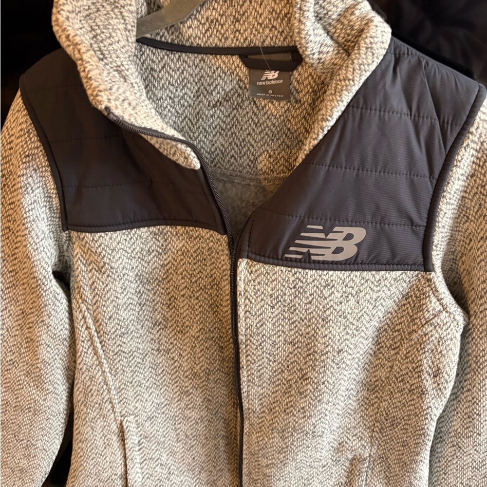 New Balance Women's Black and Gray Vest